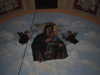 Mária Segíts Kápolna freskóinak restaurálása