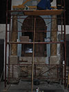 A nagytétényi Ortodox Zsinagóga tórafülkéjének restaurálása (1830)