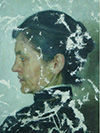 Női arckép, ismeretlen szerző, 20. század eleje