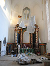A nyírbátori Római Katolikus Templom főoltárképének restaurálása